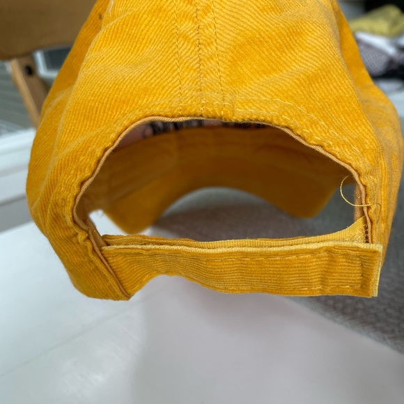 Set/3 Adjustable Baseball Hats Black White Gingham Purple Tie Dye Gold Corduroy - Picture 5 of 12